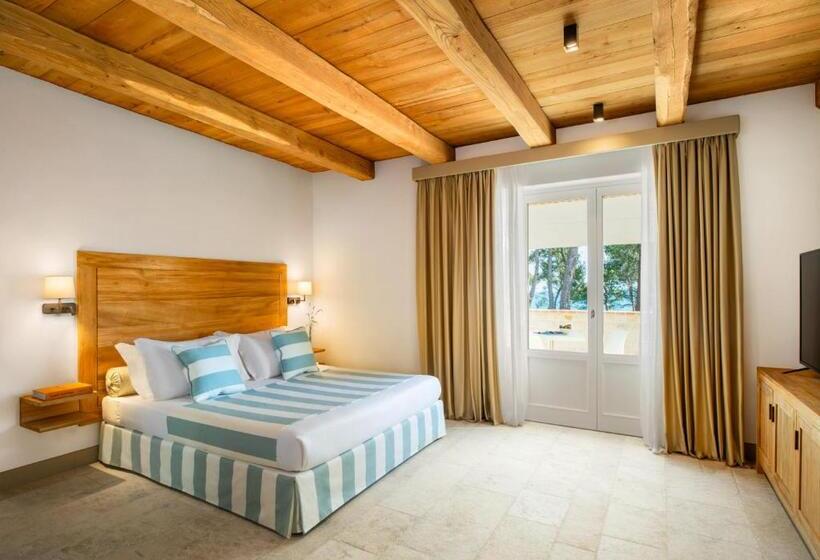 اتاق لوکس با بالکن و چشم‌انداز دریا, San Michele Relais & Spa