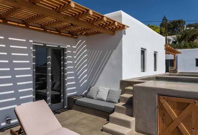 سوئیت پریمیوم با چشم‌انداز دریا, Trinity Mykonos   Beachfront Villa