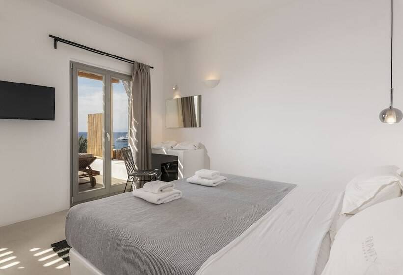 سوئیت پریمیوم با چشم‌انداز دریا, Trinity Mykonos   Beachfront Villa