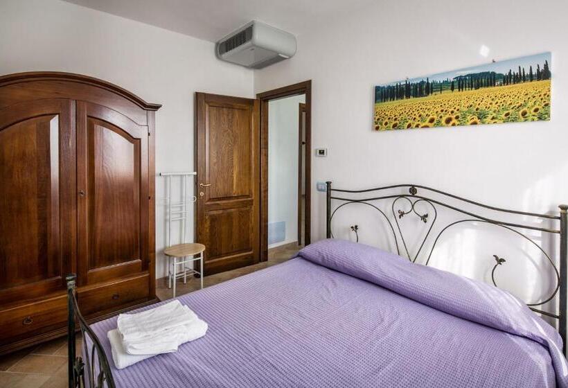 침실 2개 아파트, Agriturismo La Rosa Montefalco