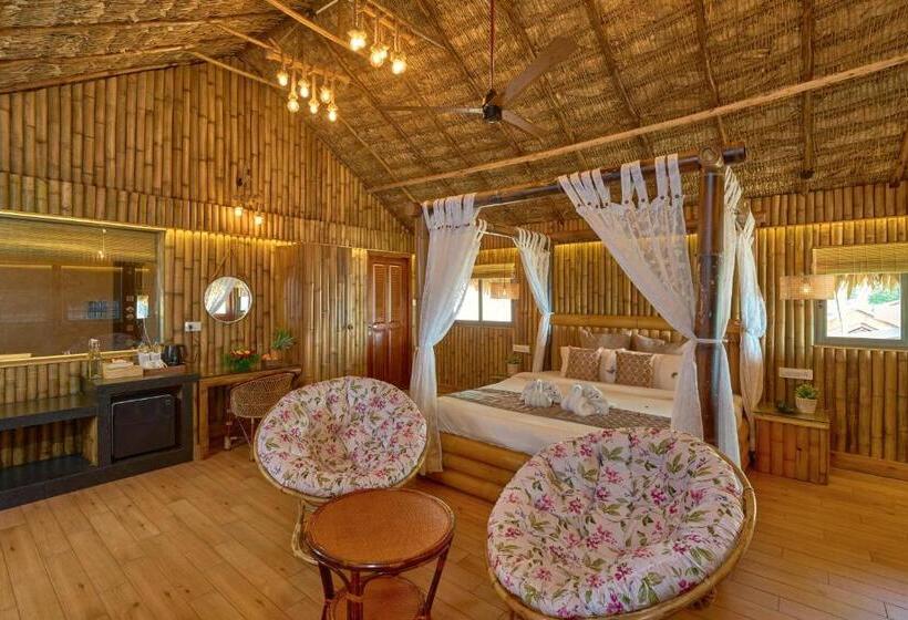 디럭스 테라스 룸 바다 전망, Maliekal Heritance Cherai Beach Cochin