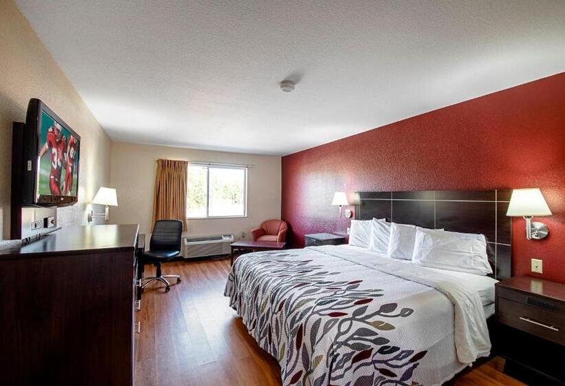 חדר סופריור עם מיטת קינג, Red Roof Inn San Marcos