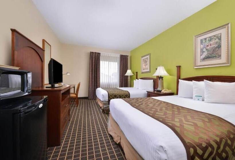 Номер Стандарт 2 Двуспальные Кровати, Regency Inn Geneseo Il I80