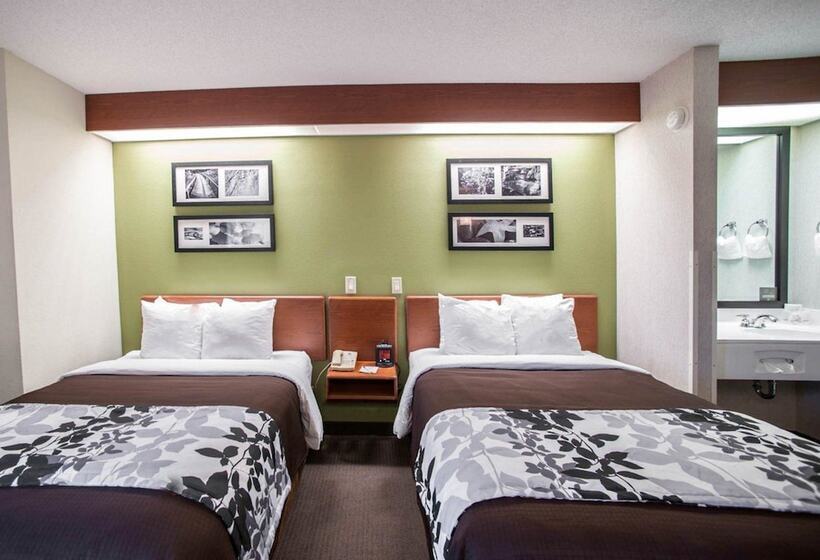 Standaardkamer met 2 Tweepersoonsbedden, Sleep Inn Murfreesboro