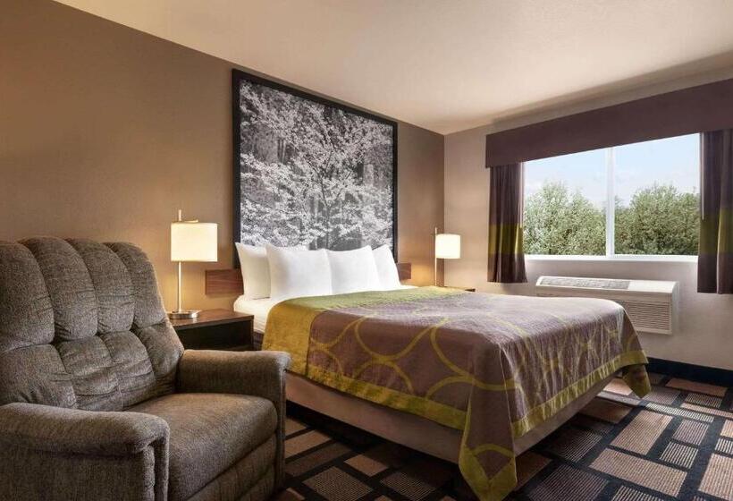 Стандартный Номер Кровать Кинг, Super 8 By Wyndham Akron S/green/uniontown Oh