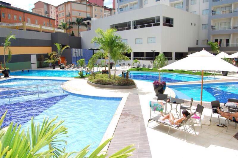 Апартаменты 1 Спальня Вид на Бассейн, Flat Veredas Rio Quente Apto 113