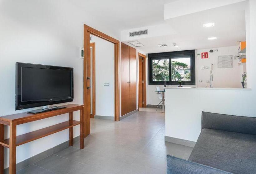 آپارتمان 1 خوابه, Aparthotel Las Palmeras Castelldefels