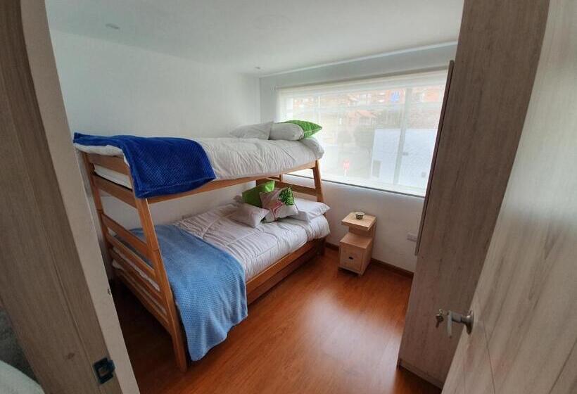 Apartamento 3 Dormitórios, Homy Apartamentos #4   Corferias, Embassy, Airport, G12, Un, Agora