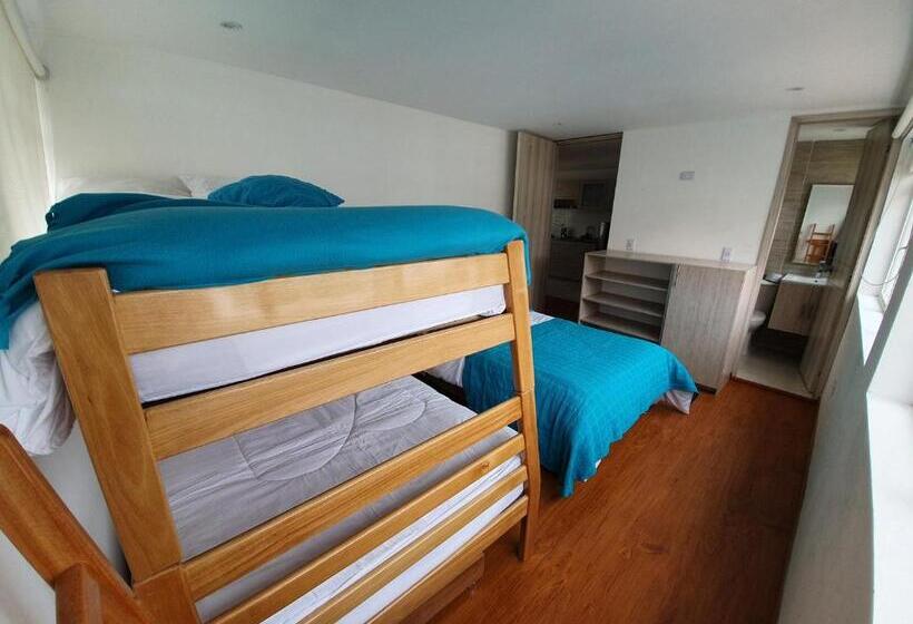 Apartamento 3 Dormitórios, Homy Apartamentos #4   Corferias, Embassy, Airport, G12, Un, Agora