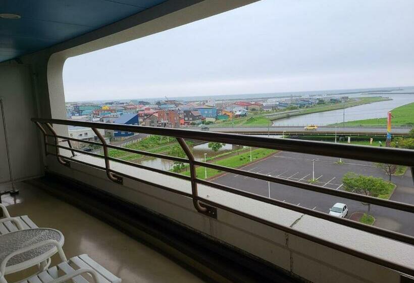 Номер Deluxe Вид на Море, Haboro Onsen Sunset Plaza
