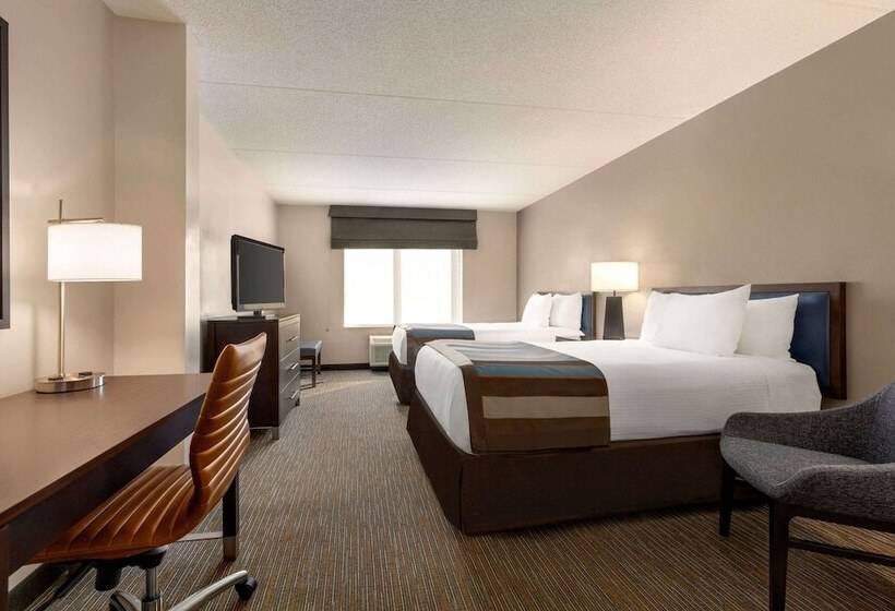 带2个双人床的标准工作室, Wingate By Wyndham Wilmington