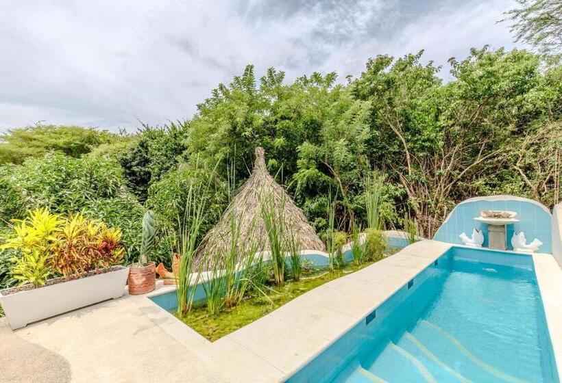 Standard room with outdoor bath, Casa Caracola