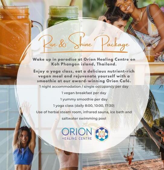 Бунгало Стандарт Вид на Сад, Orion Healing Centre