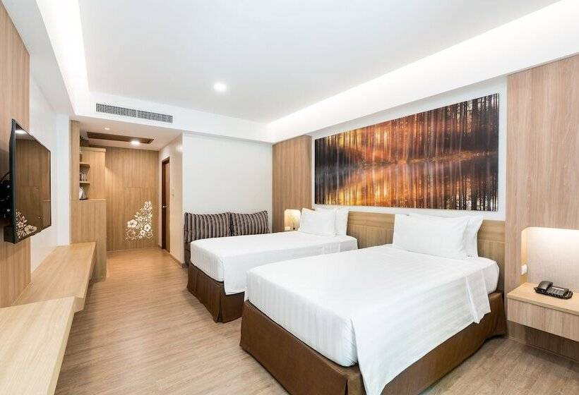 디럭스 룸, Chaba Cabana Beach Resort