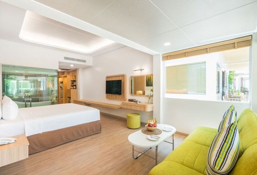침실 1개 디럭스 빌라, Chaba Cabana Beach Resort