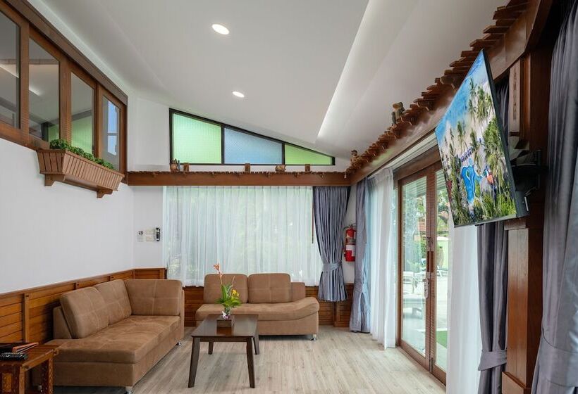 1침실 빌라 바다전망, Chaba Cabana Beach Resort