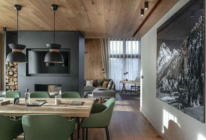 اتاق استاندارد با چشم‌انداز کوهستان, Sport Hotel Hermitage & Spa