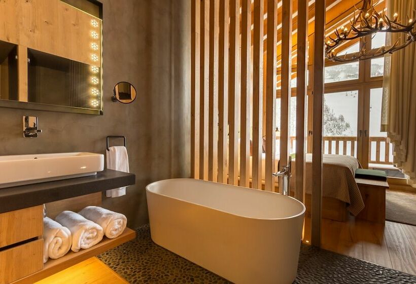 اتاق استاندارد با چشم‌انداز کوهستان, Sport Hotel Hermitage & Spa