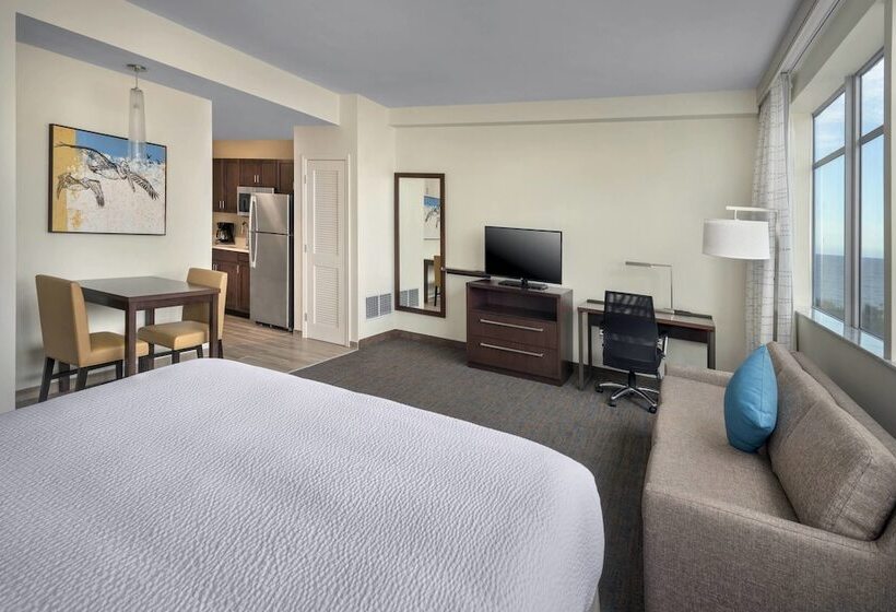 Студия Стандарт Двуспальная Кровать, Residence Inn Fort Lauderdale Pompano Beach/oceanfront
