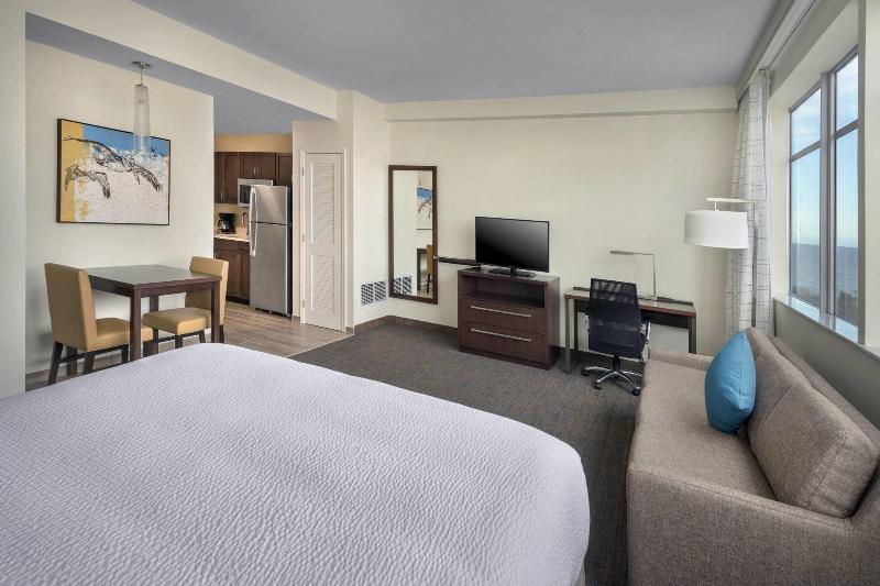 Студио Стандарт Кровать Кинг, Residence Inn Fort Lauderdale Pompano Beach/oceanfront