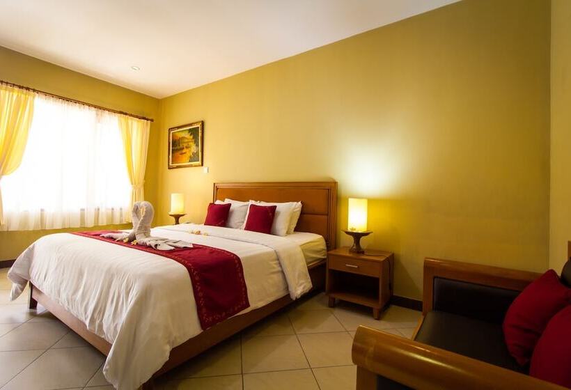 Номер Deluxe с Террасой, Kuta Puri Bungalows Villas And Resort