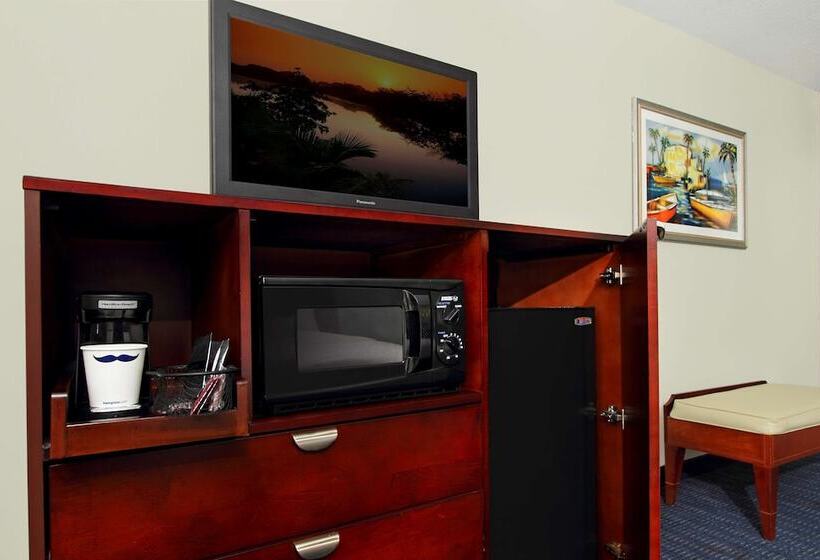 חדר סטנדרט עם מיטת קווין, Hampton Inn Cocoa Beach/cape Canaveral