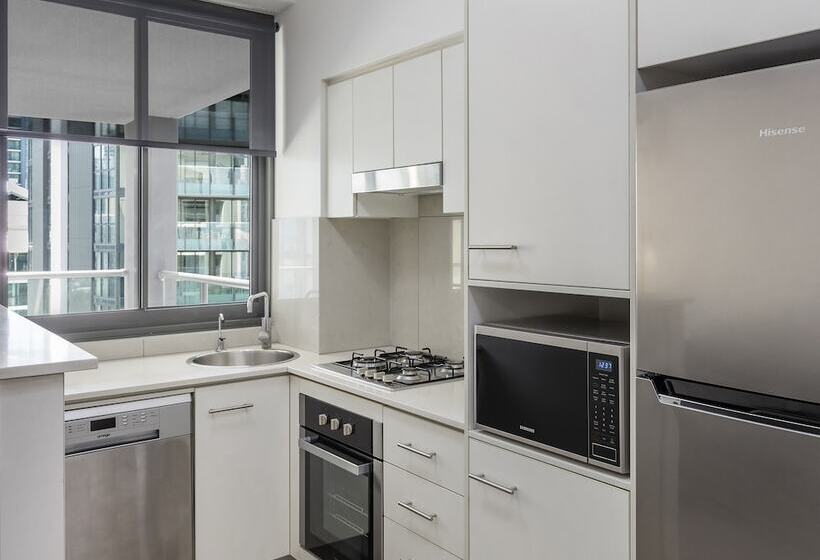 침실 1개 아파트, Oaks Brisbane On Margaret Suites