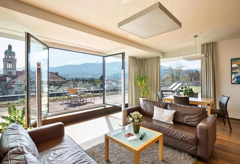 Люкс с Террасой, Austria Trend Hotel Congress Innsbruck