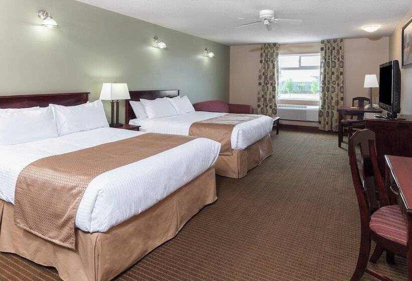 Quarto Deluxe, Super 8 By Wyndham Fort Saskatchewan