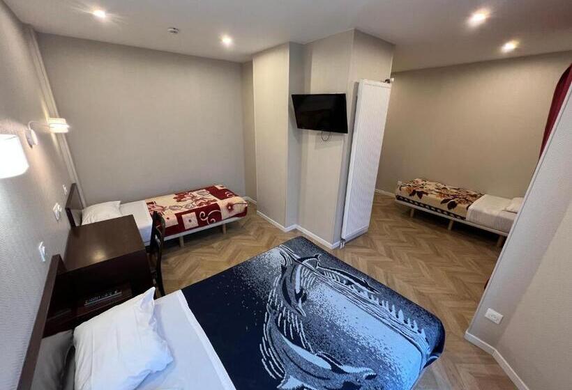 اتاق استاندارد چهار تخته, Hipotel Paris Printania Maraichers