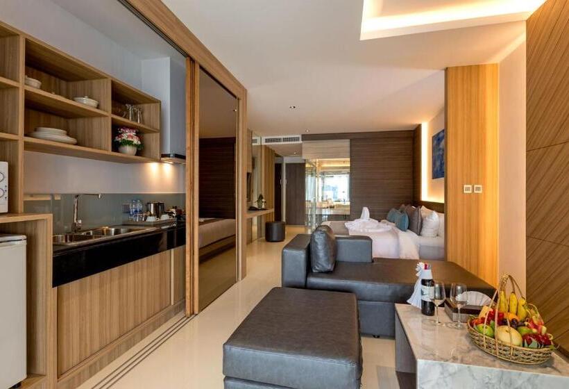 套房带泳池景, Kudo Hotel & Beach Club