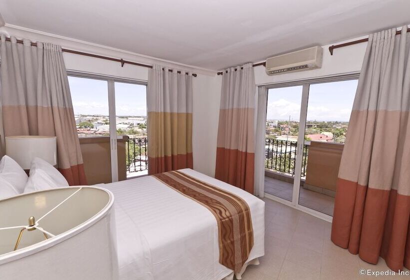 2 베드룸 디럭스 스위트, Crown Regency Suites Mactan