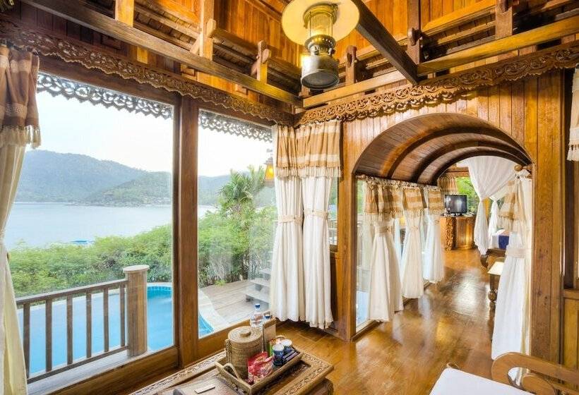 ویلای 1 خوابه با چشمانداز دریا, Santhiya Koh Phangan Resort And Spa