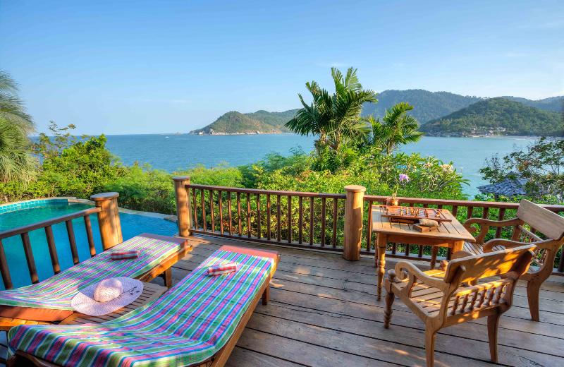 ویلای 1 خوابه با چشمانداز دریا, Santhiya Koh Phangan Resort And Spa