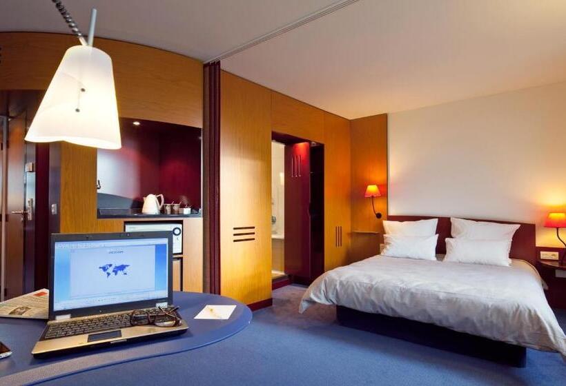 带风景豪华套房, Novotel Suites Rouen Normandie