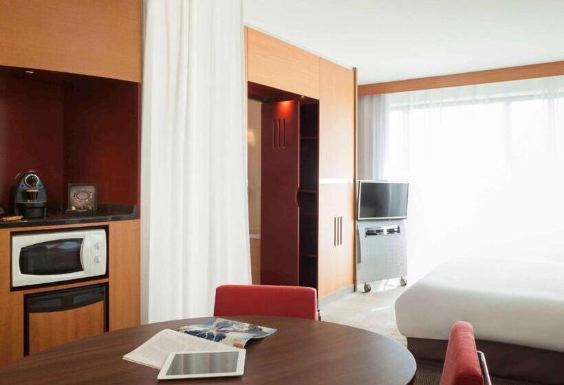 带风景豪华套房, Novotel Suites Rouen Normandie
