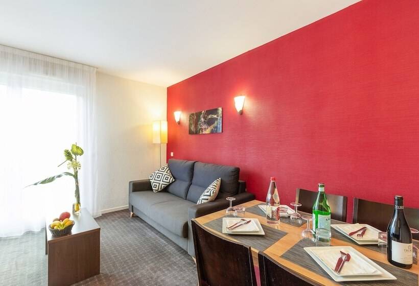 Апартаменты 1 Спальня, Zenitude Hôtelrésidences Divonne Confort