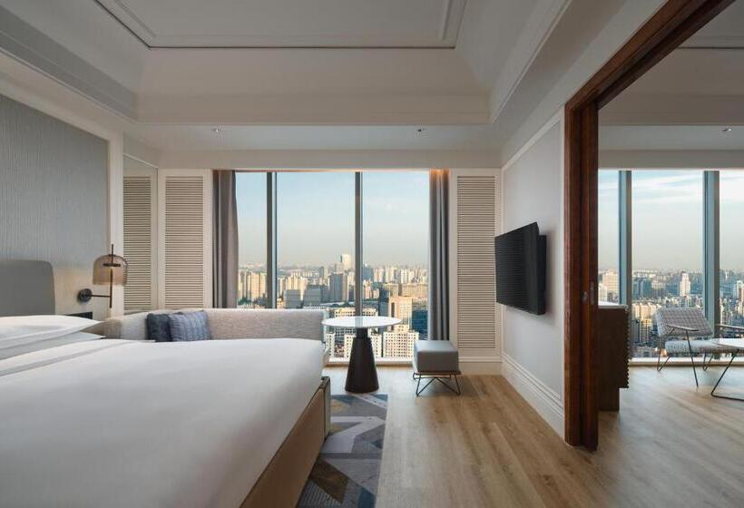 Номер Deluxe Кровать Кинг, Sheraton Shanghai Pudong Riverside