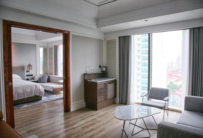 Люкс Deluxe Кровать Кинг, Sheraton Shanghai Pudong Riverside
