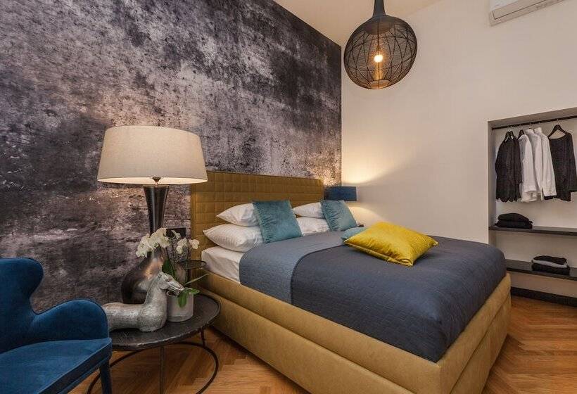 اتاق استاندارد با بالکن, Antik Hotel Prague