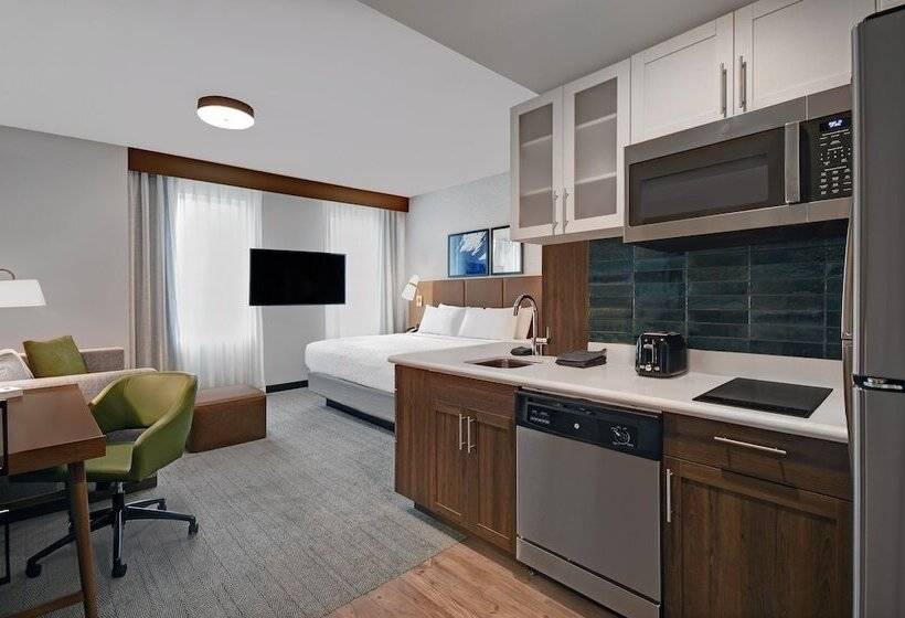 Студия Стандарт Двуспальная Кровать, Staybridge Suites Houston Galleria Area By Ihg