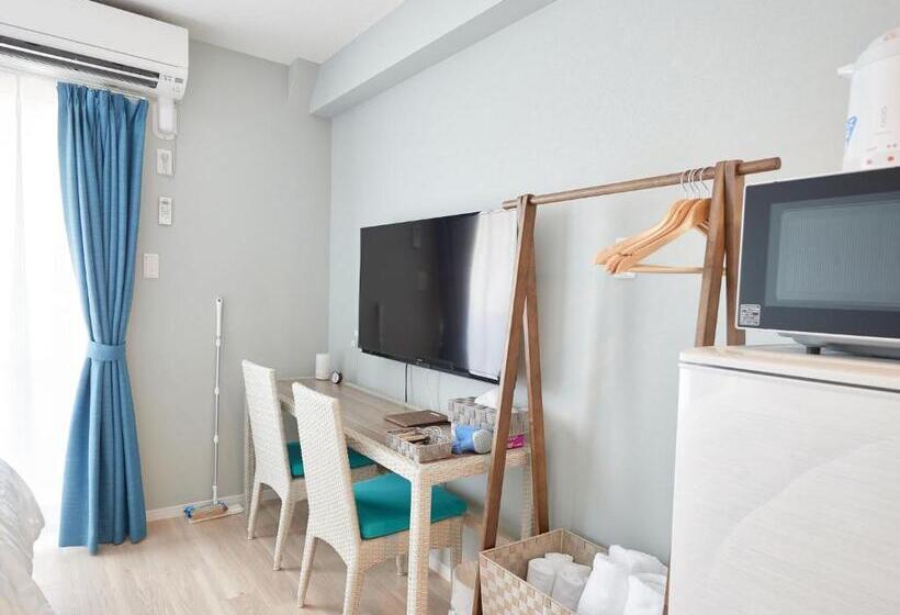 Habitación Estándar 2 Camas Matrimonio, Tenpoint Hotel Okou