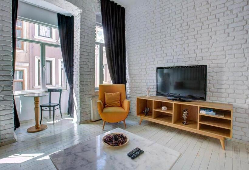 آپارتمان لوکس 1 خوابه, Maravilloso Hotel Galata