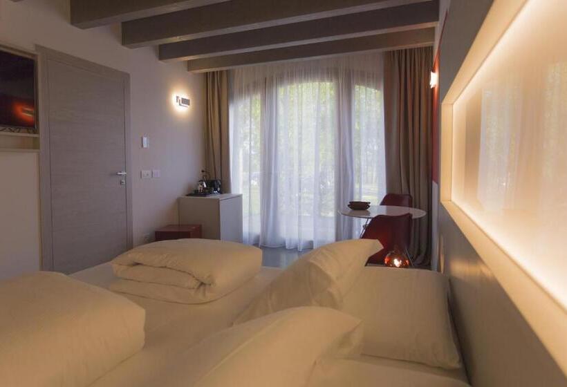 キングサイズベッドのデラックスルーム, Agriturismo Redó