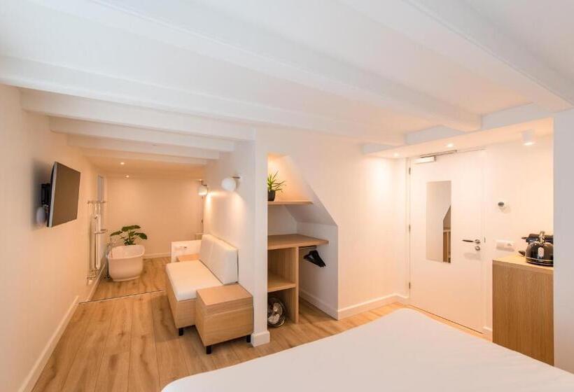 수피리어 룸, Fietshotel Zee Van Tijd Holwerd