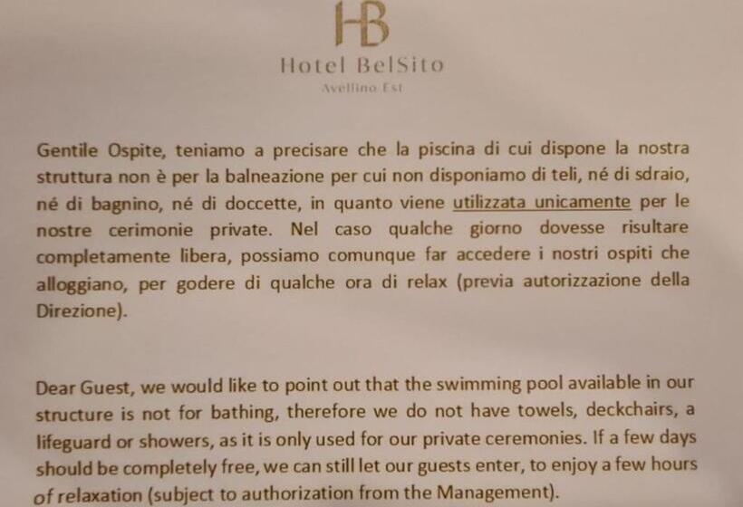 Номер Economy Индивидуальный, Bel Sito Hotel Due Torri