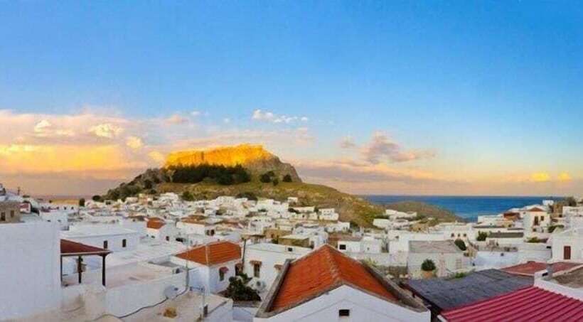 استودیو استاندارد با بالکن, Xenones Lindos