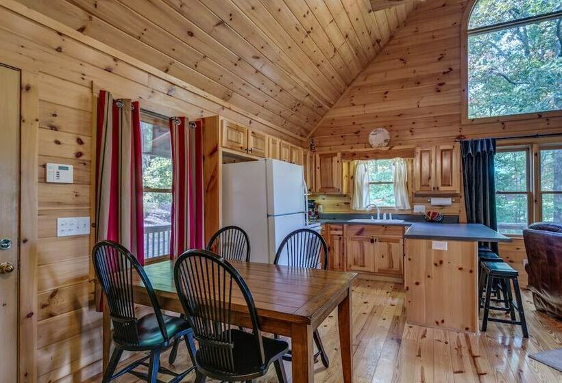 오두막, Treetops Mtn View Cabin Near Ocoee River