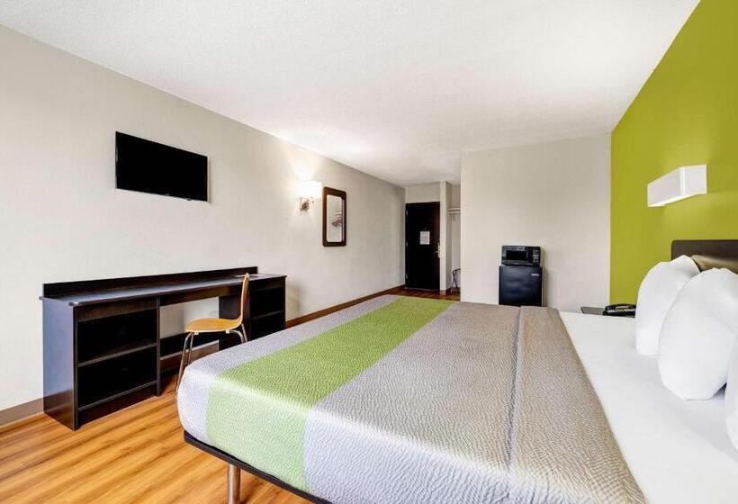 اتاق استاندارد با تخت بزرگ, Motel 6 Indianapolis, In