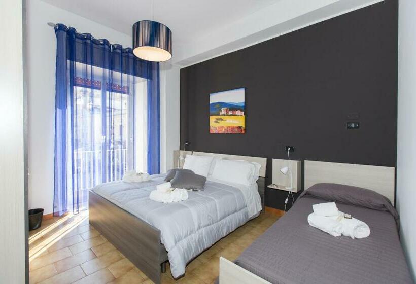Номер Стандарт с Балконом, B&b Albergo Sicilia